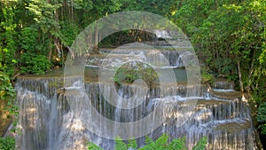 Huai Mae Khamin Waterfall, Kanchanaburi, Thailand