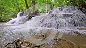 Huai Mae Khamin Waterfall, Kanchanaburi, Thailand