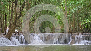 Huai Mae Khamin Waterfall, Kanchanaburi, Thailand