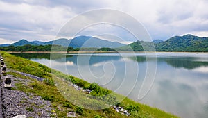 Huai Prue Reservoir in Nakorn Nayok