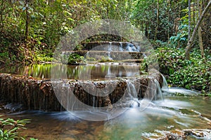 Huai Ton Phueng waterfalls in Thailand photo