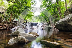 Huai yang waterfall tropical rainforest in national park