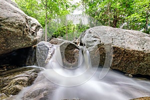 Huai yang waterfall tropical rainforest in national park