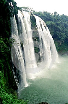 Huangguoshu Waterfall side view