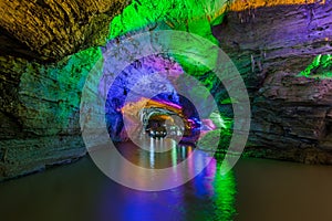 Huanglong Yellow Dragon Cave - China