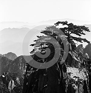 The huangshan mountain