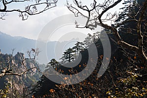 Huangshan Mountain, knows as the Yellow Mountain, famous in China and Asia, considered the most beautiful mountain under heaven