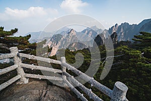 Huangshan Mountain, knows as the Yellow Mountain, famous in China and Asia, considered the most beautiful mountain under heaven