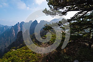 Huangshan Mountain, knows as the Yellow Mountain, famous in China and Asia, considered the most beautiful mountain under heaven