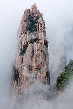 Huangshan Mountain (Yellow Mountain), Anhui, China.