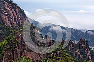 Huangshan Mountain (Yellow Mountain) in Anhui Province, China