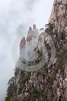 Huangshan Mountain (Yellow Mountain), China.