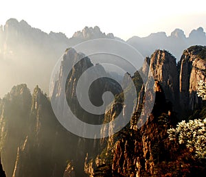 Huangshan scene