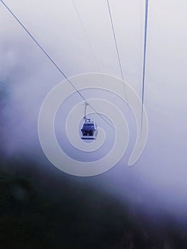 Huashan Mountain in Xian City,Shanxi Province,China