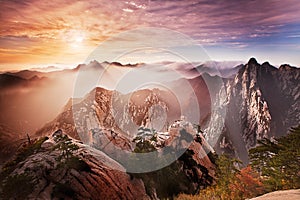 Huashan sunrise