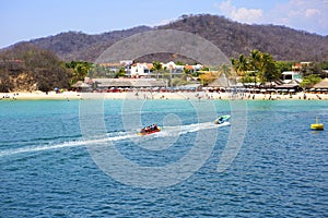 Huatulco, Mexico, Beach.