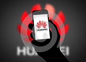 Huawei company mobile phone logo