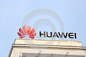 Huawei sign