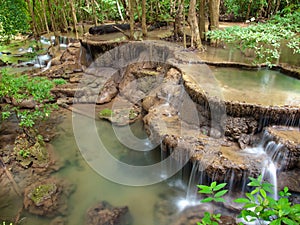 Huay Mae Kamin Waterfall