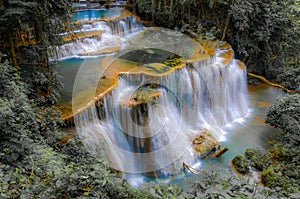 Huay Mae Kamin Waterfall National Park, Kanchanaburi