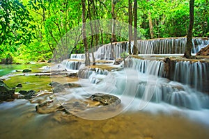 Huay Mae Kamin waterfall, Thailand