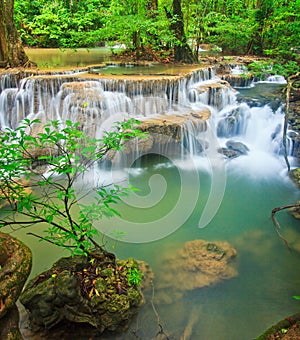 Huay Mae Kamin waterfall, Thailand