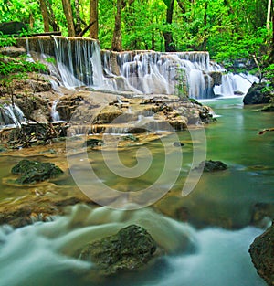 Huay Mae Kamin waterfall, Thailand