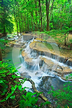 Huay Mae Kamin waterfall, Thailand