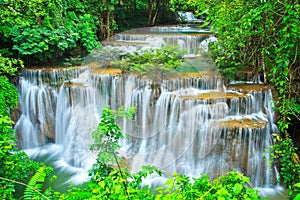 Huay Mae Kamin waterfall, Thailand