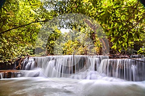 Huay Mae khamin waterfall