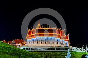 Huay Pla Kang temple or Wat Huay Pla Kang the pagoda in Chinese style ,Thailand