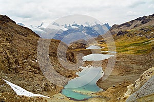 Huayhuash Lakes, Peru photo