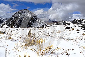 Huaytapallana, beautiful landscape