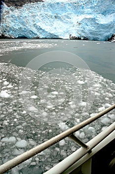 Hubbard glacier, Alaska photo