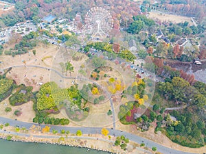 Hubei Wuhan East Lake Scenic Area Late Autumn Scenery