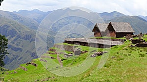 Huchuy Qosqo archeological ruins in Peru