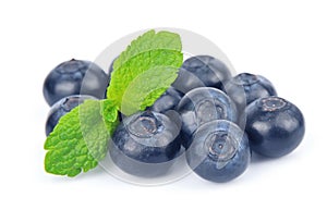 Huckleberry with mint