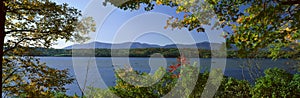 Hudson River In Autumn, Rhinebeck, New York