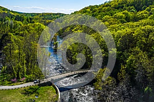 Hudson River below the New Croton Dam