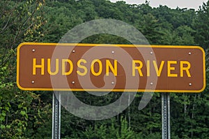 Hudson River Sign