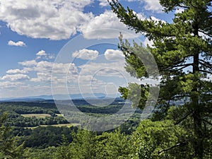 Hudson Valley View with Catskill Mountains photo