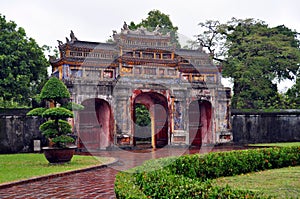 Hue citadel gate photo