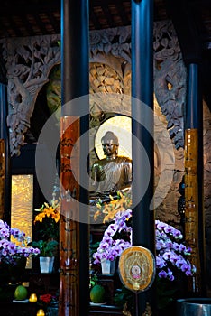 Hue, Vietnam, Huyen Khong Son Thuong Pagoda temple.