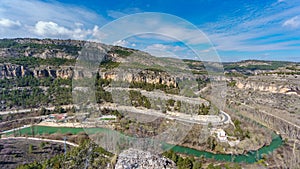 Huecar gorge in Cuenca. Spain photo