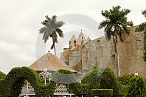 Central garden of Huejutla in hidalgo, mexico I photo