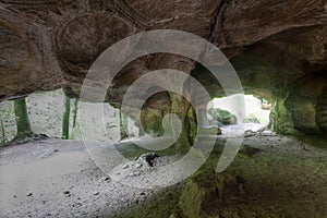 Huel Lee, Hohllay Cave Berdorf, Mullerthal trail, Luxembourg photo