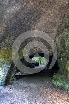 Huel Lee, Hohllay Cave Berdorf, Mullerthal trail, Luxembourg photo