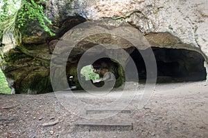 Huel Lee, Hohllay Cave Berdorf, Mullerthal trail, Luxembourg photo