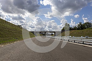 Huerth, NRW, Germany, 09 06 2020, road constriction, still not open, no cars