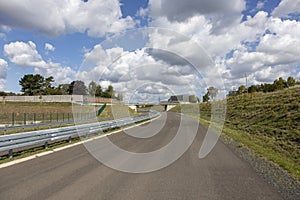 Huerth, NRW, Germany, 09 06 2020, road constriction, still not open, no cars